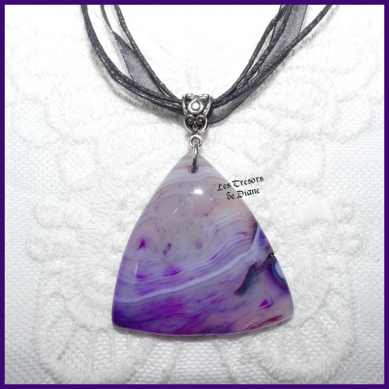 Pendentif en AGATE naturelle Pendentif en AGATE naturelle
