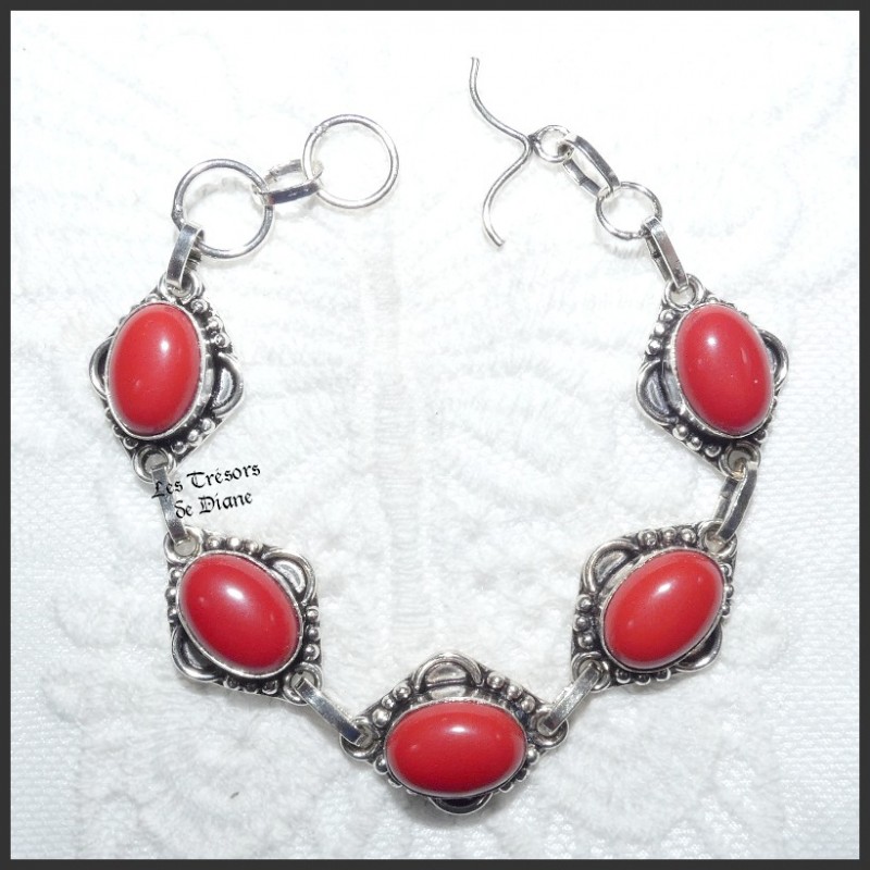 Bracelet en BAMBOU DE MER et ARGENT Bracelet en BAMBOU DE MER et ARGENT