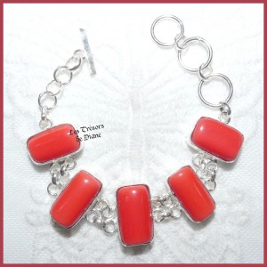 Bracelet PRESTIGE en BAMBOU DE MER et ARGENT