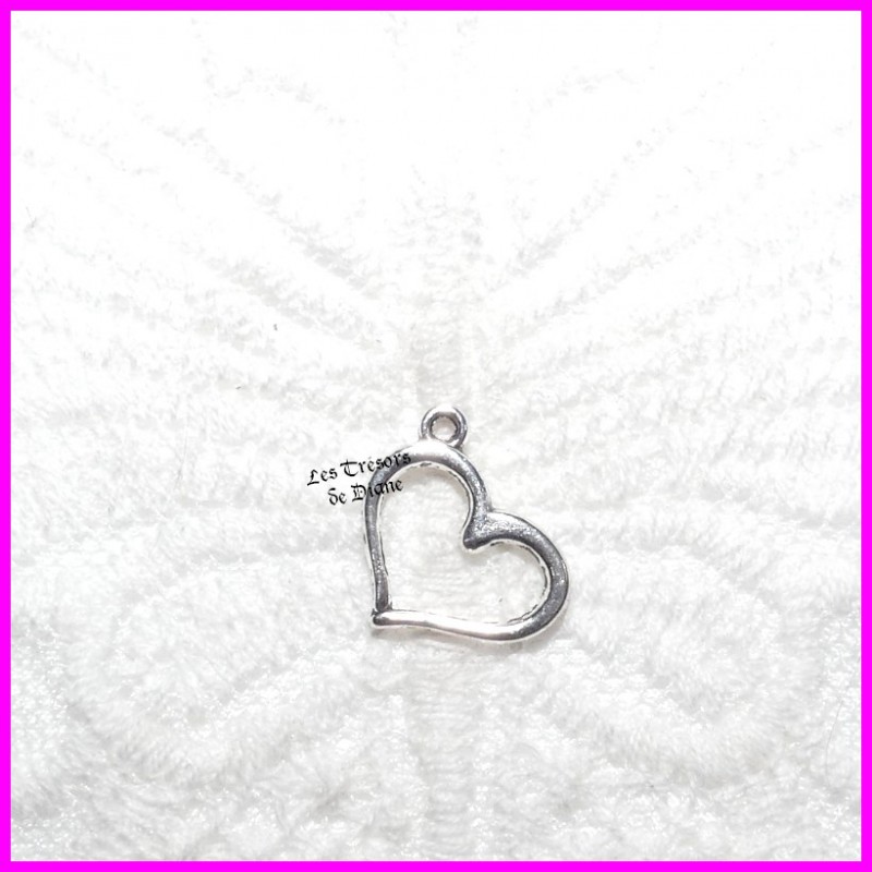 Charm COEUR TENDRE bi-face Charm COEUR TENDRE bi-face
