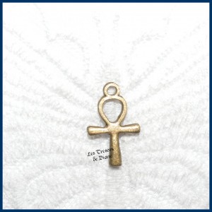 Charm ANKH CROIX DE VIE bi-face