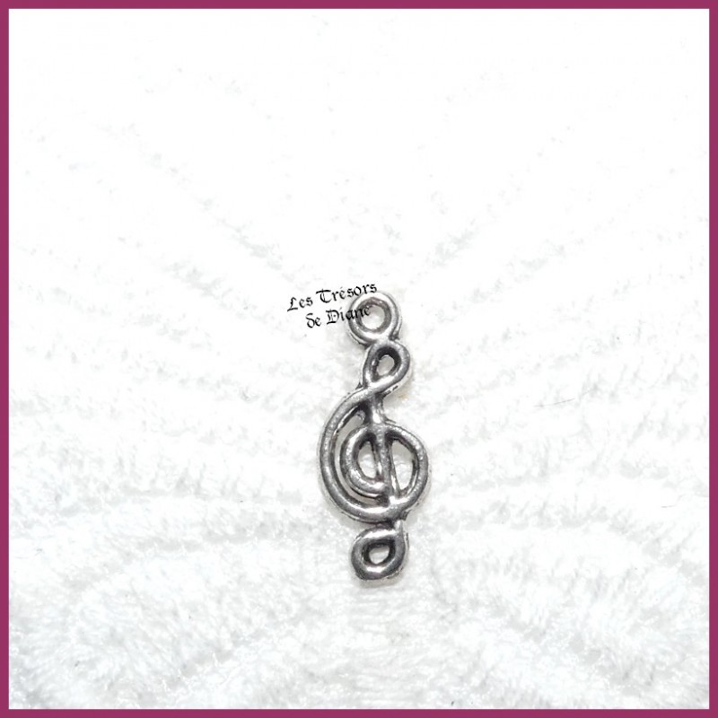 Charm CLE DE SOL bi-face Charm CLE DE SOL bi-face