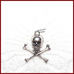 Charm TETE DE MORT PIRATE