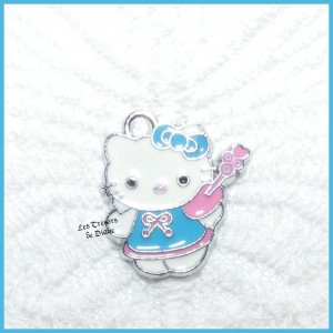 Charm HELLO KITTY bleu