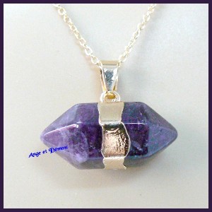 Pendentif en AMETHYSTE naturelle