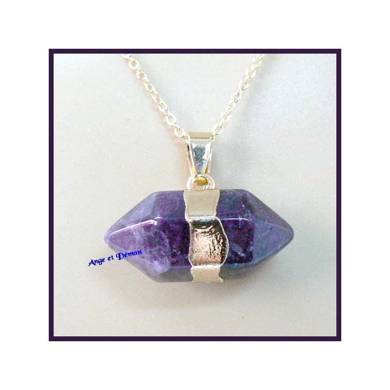 Pendentif en AMETHYSTE naturelle