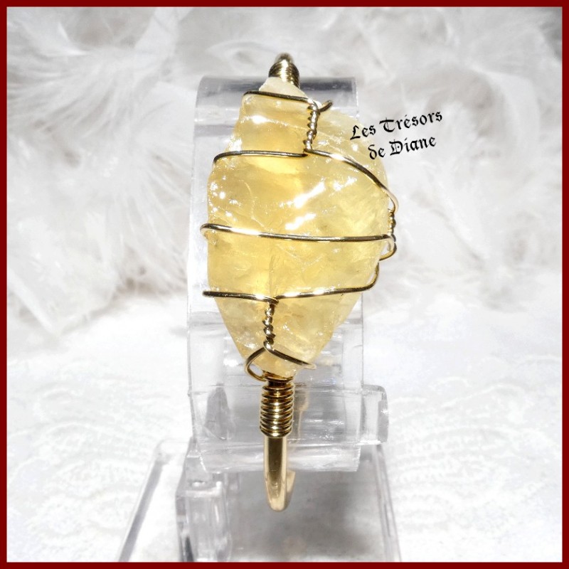 Bracelet en CITRINE naturelle Bracelet en CITRINE naturelle
