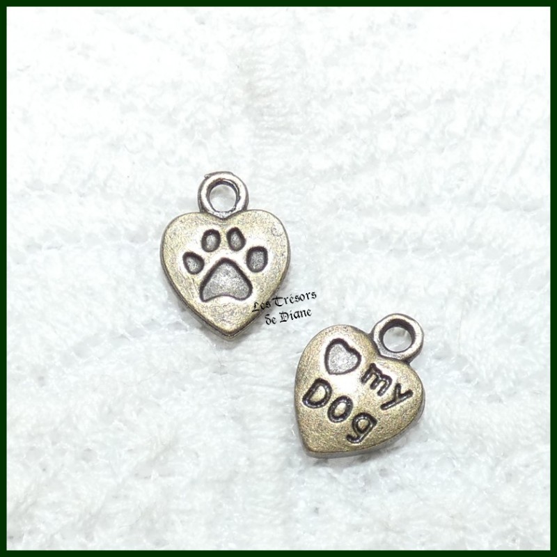 Charm I LOVE MY DOG Charm I LOVE MY DOG