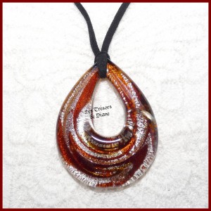 Pendentif style Murano DIVA