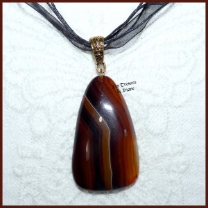 Pendentif en AGATE naturelle