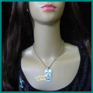 Pendentif dissociable 50CENT en ACIER INOXYDABLE