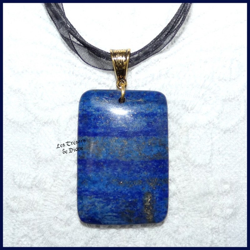 Pendentif en LAPIS LAZULI naturel