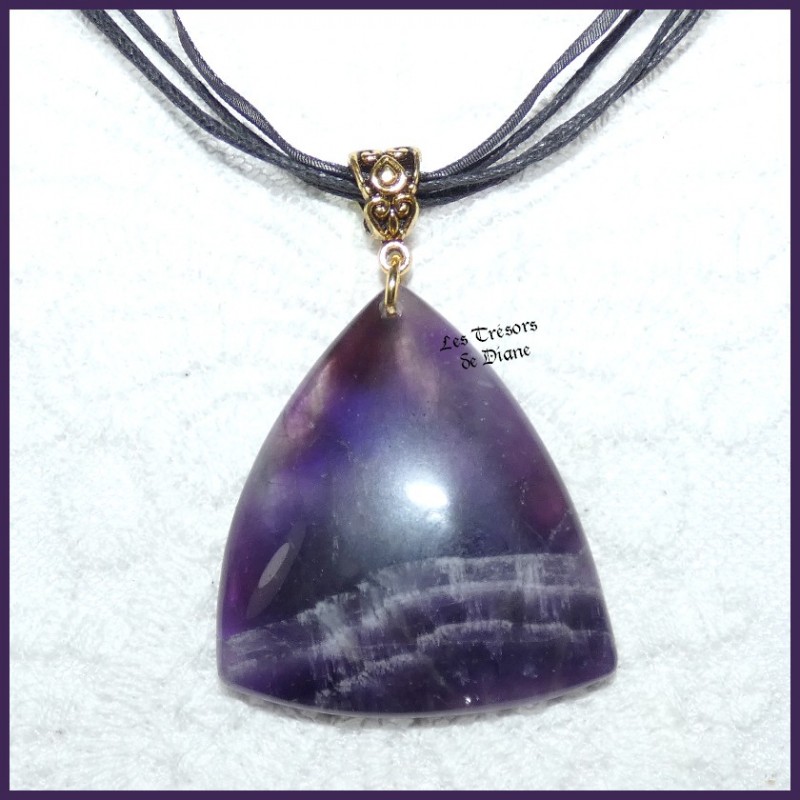 Pendentif en AMETHYSTE naturelle Pendentif en AMETHYSTE naturelle