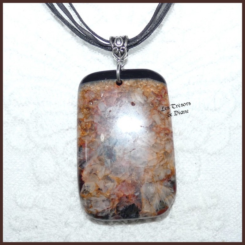 Pendentif en AGATE naturelle