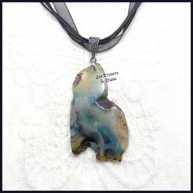 Pendentif en AGATE naturelle Pendentif en AGATE naturelle