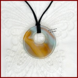 Pendentif DONUT en AGATE...