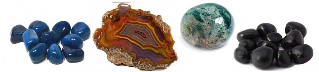 Colliers pendentifs en AGATE naturelle à petit prix